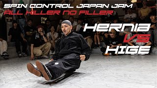 Hernia VS Hige  All Killer No Filler Signatures Only  SemiFinals  Spin Control Japan Jam 2024 [upl. by Ramraj650]