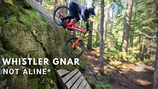 Its Harder than a Double Black Whistler Bike Park Pro Lines [upl. by Siroval]