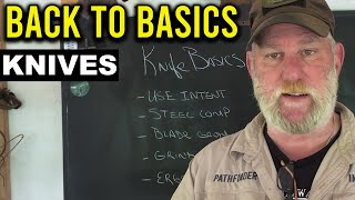 Back to Basics Knife Discussion with Dave Canterbury [upl. by Anehta531]