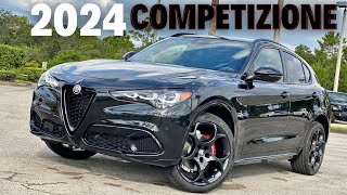 2024 Alfa Romeo Stelvio Competizione Arrives As The Brands Sportiest Non QV SUV [upl. by Beverley793]