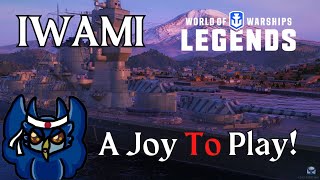 Iwami An Absolute Blast  World of Warships Legends [upl. by Trebliw]