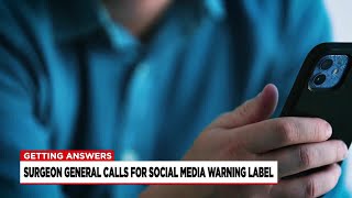 Surgeon General seeking warning label for social media platforms [upl. by Aiset]