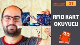 Arduino RFID Otomatik Kapı RC522 RFID Kullanımı [upl. by Ahsikahs]