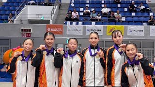 鯖江高校が3連覇 全日本シニア体操競技選手権の女子団体総合 個人総合でも岩佐選手が3位にtyuiyyihg [upl. by Elleraj]