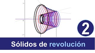 Cálculo Integral  Volumen de sólidos de revolución 2 [upl. by Etnauq]