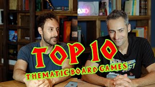 Top 10 thematic board games [upl. by Winshell]