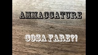 Come faccio io Riparazione ammaccature sul legno [upl. by Letnoj79]