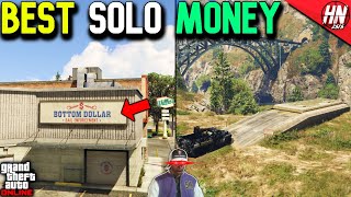 10 BEST Ways To Make MONEY As A SOLO In GTA Online [upl. by Angell]