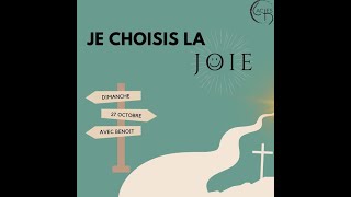 Je choisis la joie  Benoit [upl. by Kcirneh]