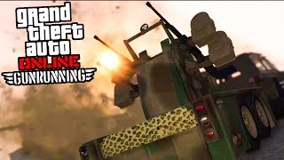 OFFICIAL GTA ONLINE GUNRUNNING DLC TRAILER  RELEASE DATE [upl. by Aierb]