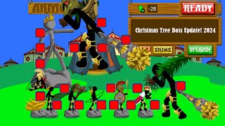 Insane Christmas Update Unlocks New All Super Bosses In Stick War Legacy [upl. by Hulen787]