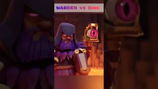 Warden vs King 🔥 clashofclans coc keepclashing clash foryou attitude attitudestatus shorts [upl. by Main369]