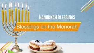 HANUKKAH BLESSING ON THE MENORAH [upl. by Yolande]