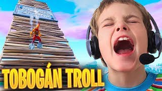 EL MAYOR TROLLEO de FORTNITE  TROLLEOS EN FORTNITE 12 [upl. by Boehike]