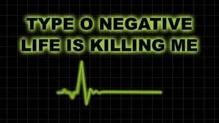 Type O Negative – Life is Killing Me Full Album Official Video [upl. by Noxaj]