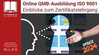 Online ⁣QMB Ausbildung ISO 9001 – Einblicke [upl. by Leshia]