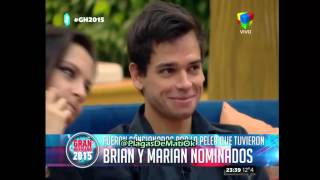 Matias Schrank fulminado por María Paz GH2015 [upl. by Zat430]