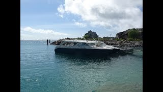 Seychelles Speedboat  Felicite Island to Praslin Island Seychelles [upl. by Noj]