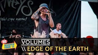 Volumes  Edge Of The Earth Live 2014 Vans Warped Tour [upl. by Eniagrom]