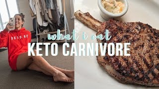 WHAT I EAT IN A DAY ANIMAL BASED  KETO  Carnivore in Canada Part 2 [upl. by Eanaj]