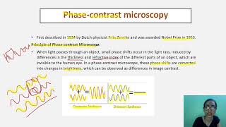 Microscopy Lecture 3  Phase Contrast Microscopy  Parts Principle Working and Applications [upl. by Meehaf]