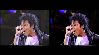 Michael Jackson  Bad Live Yokohama Remastered Comparaison Quality [upl. by Aime]