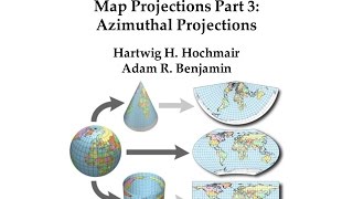 Map Projections Part 3 Azimuthal Projections [upl. by Nnyrb]