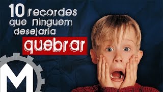 10 Recordes Mundiais que Ninguém Gostaria de QUEBRAR [upl. by Osrit730]