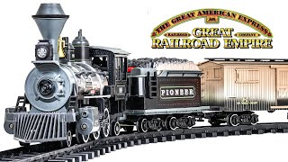 Vintage New Bright GScale The Great Railroad Empire BatteryPowered Train Set Unboxing amp Testing [upl. by Bijan]