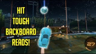 How to hit BACKBOARD READS like a GOD  Rocket League tips and tricks [upl. by Enylekcaj584]