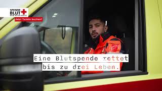 Der Sanitäter sagt Spende Blut beim DRK [upl. by Orelie382]