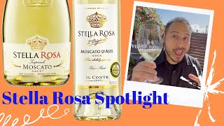 STELLA ROSA MOSCATO DASTI amp STELLA ROSA MOSCATO SWEET  WINE REVIEW [upl. by Arvad]