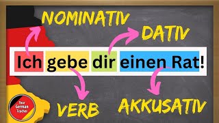 How to use Nominativ Akkusativ amp Dativ  Lets analyze a German text together [upl. by Berni759]