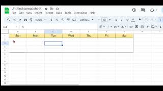 How to Make Calender in Excel [upl. by Anny]