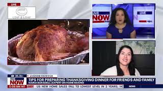 Tips For Preparing Thanksgiving Dinner For Friends amp Family  Maria Baradell Founder of Leaf amp Loaf [upl. by Posehn]