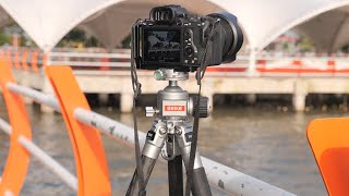 Review Beike TXC  Travel Tripod Carbon Fiber ringan amp kokoh [upl. by Bowyer933]