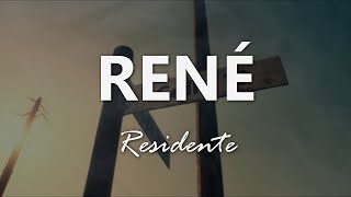 Residente  René  Letra [upl. by Dymphia]