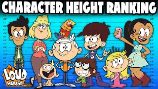 Ranking Loud House and Casagrandes Characters by HEIGHT 📏  The Loud House [upl. by Yanal]