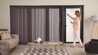 Louvolite Vertical Blinds [upl. by Nnylyoj]