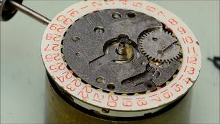 How to service an watch Vostok 2234 repair tutorial part3 [upl. by Gar]