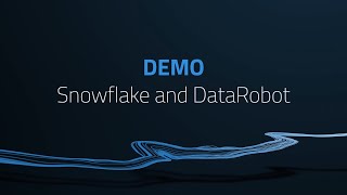 DataRobot  Snowflake Overview Technical Integrations and Joint Workflows 2023 [upl. by Anilok]