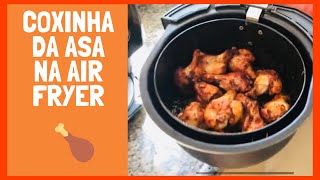 COXINHA DA ASA FRANGO NA AIR FRYER FRITADEIRA ELÉTRICA coxinhadaasa airfryer frango [upl. by Assyli]