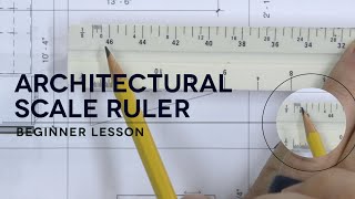 How to Read an Architectural Scale  Beginner [upl. by Beverle631]