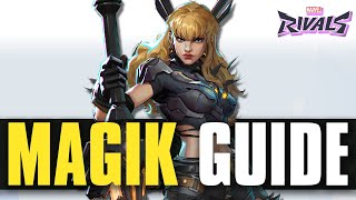 Marvel Rivals  Magik Guide  Real Matches Skills Abilities Tips [upl. by Edrea418]