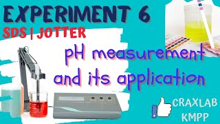 CHEMISTRY SDS SK015  JOTTER  Experiment 6 pH Measurement and Its Applications [upl. by Nyllek878]