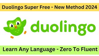 How To Get Duolingo Super For Free 2024  Learn Any Language In Free [upl. by Namien]