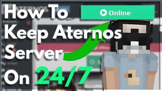 HOW TO MAKE ATERNOS Server 247 For FREE [upl. by Massimo]