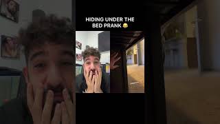 HIDING UNDER THE BED PRANK 😂 NO LAUGH CHALLENGE 🤣🤣 [upl. by At]