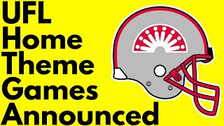 UFL Announces Themes For Home Games Including Throwback Showboats And Panthers Games [upl. by Gabel]