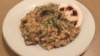 Mushroom Risotto Recipe  Delicious Risotto Recipe  How to make Mushroom Risotto [upl. by Annayd150]